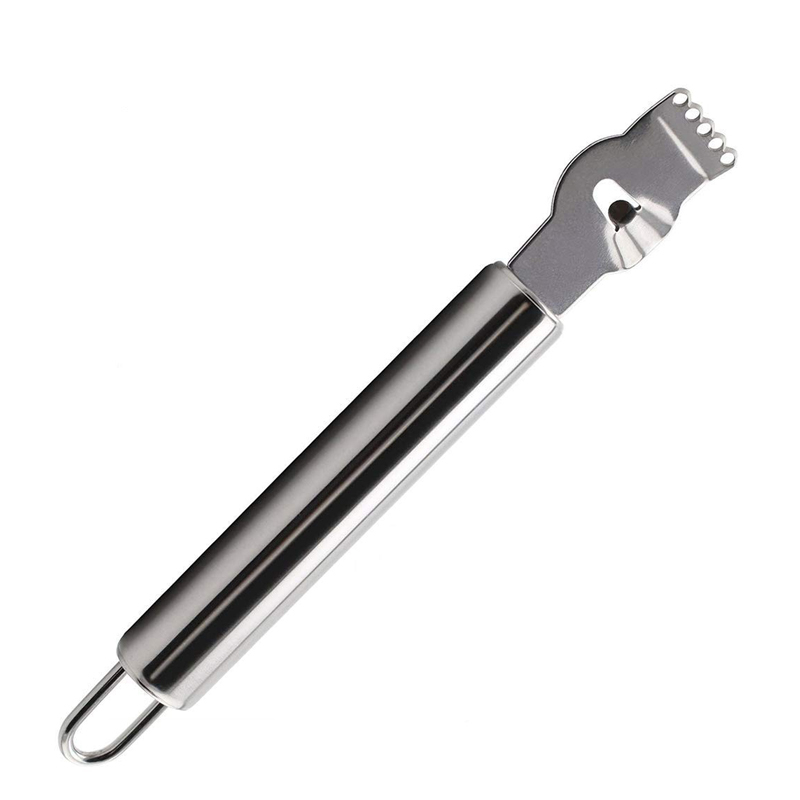 Peeler Channel Knife - LMETJMA Stainless Steel Lemon Zester Grater