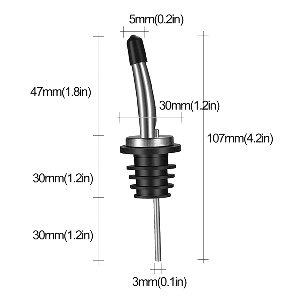 ABNL Stainless Steel Pourers,S - огляд і ціна Speed Pourer Cap