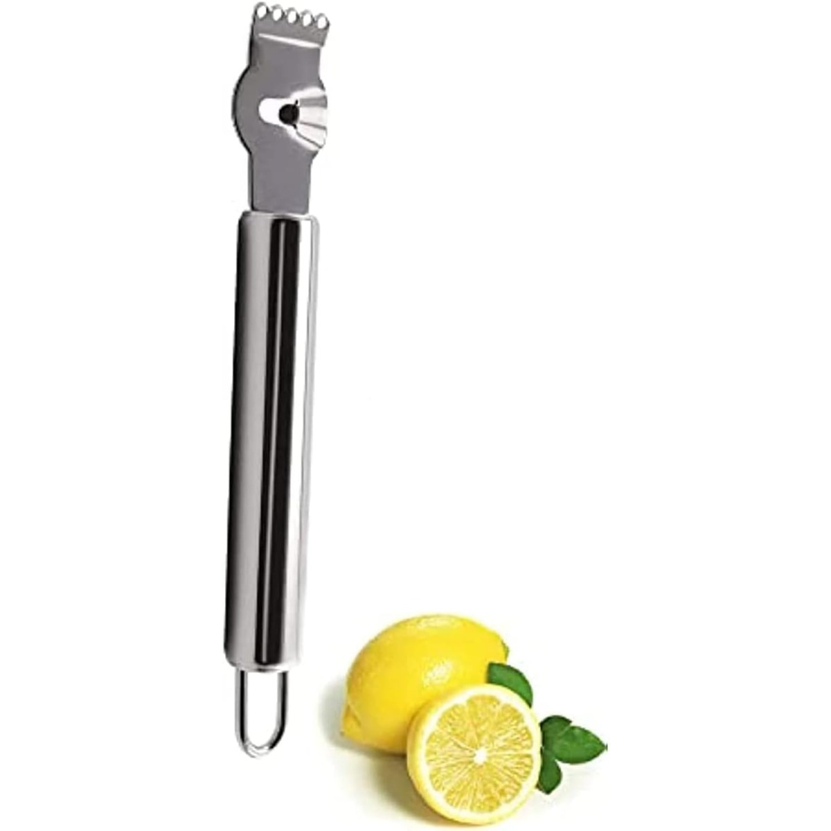 Silver Lemon Zester Tool/Corer - огляд і ціна Peeler Channel Knife