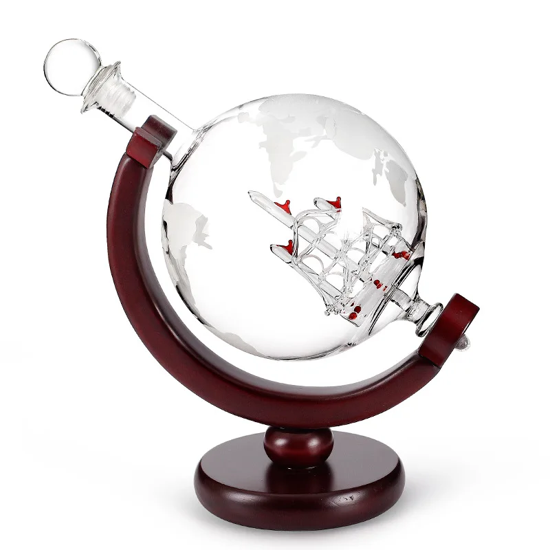 Whiskey Decanter Globe Wine Gl - огляд і ціна Decanter Globe Set