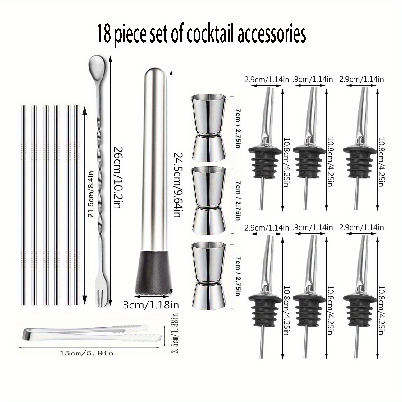 Bar Essentials Collection, Sta - огляд і ціна Home Bar Setup Kit