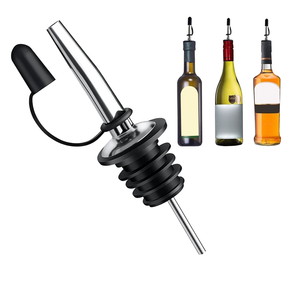 2026 New 24 Pack Stainless Ste - огляд і ціна Speed Pourer Cap