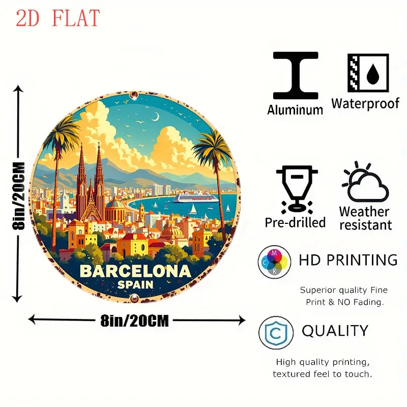 Round 8in Barcelona Spain Land - огляд і ціна Home Barcelona