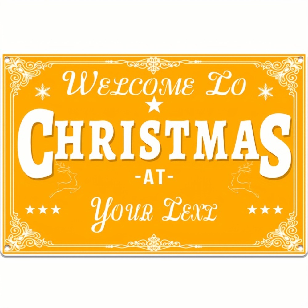 Custom 2D Flat Merry Christmas - огляд і ціна Home Bar Cafe