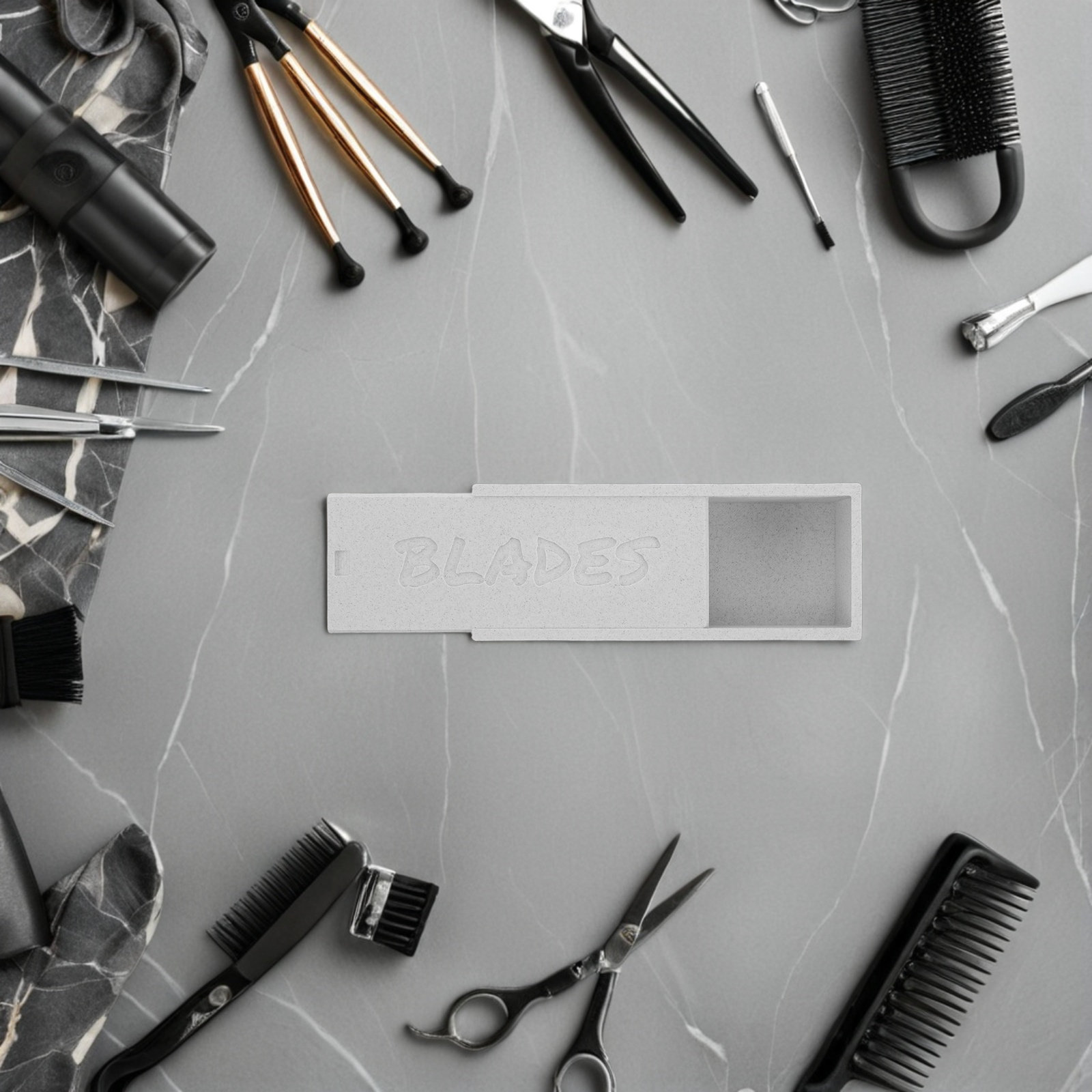 White Double Compartment Blade - огляд і ціна Home Barber