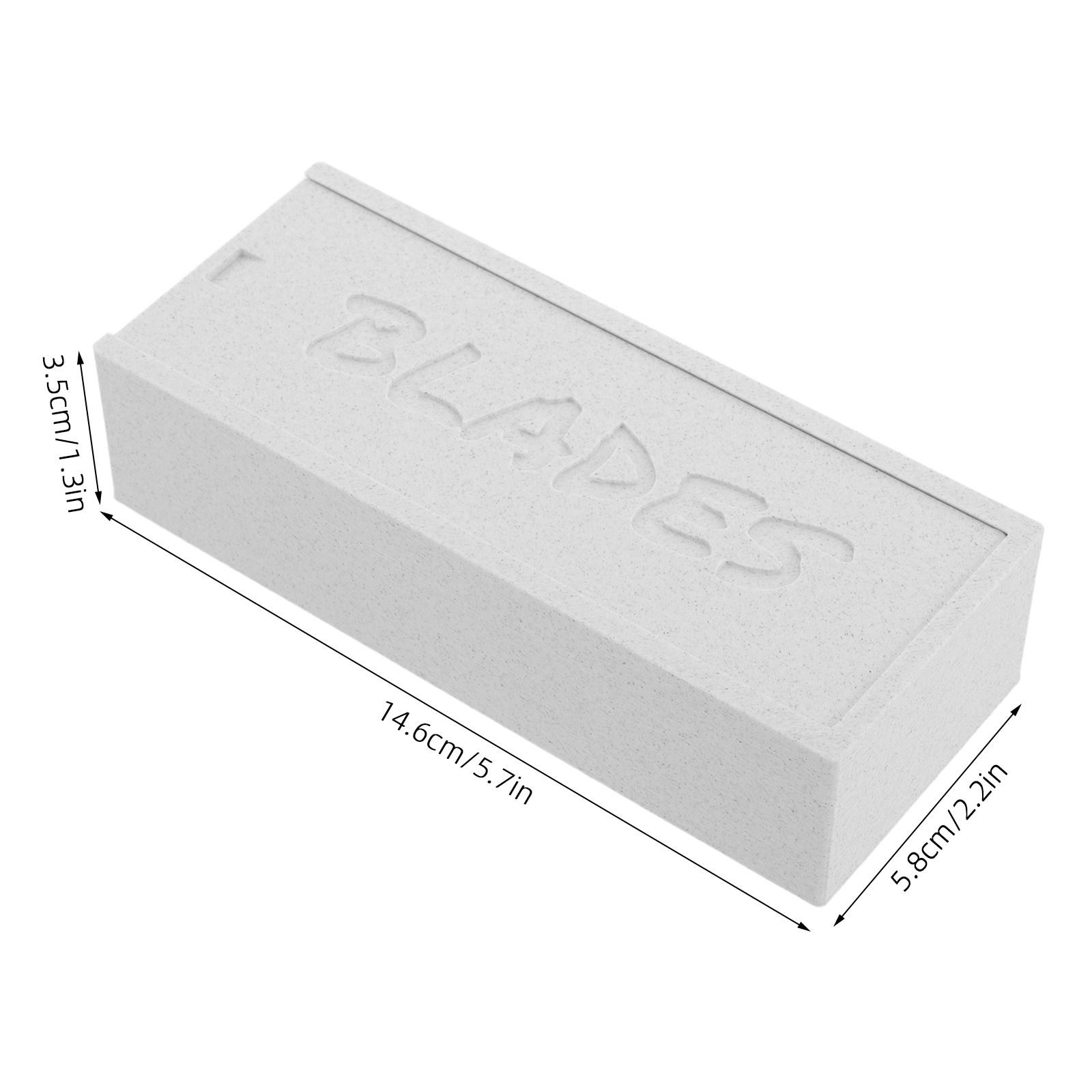 White Double Compartment Blade - огляд і ціна Home Barber