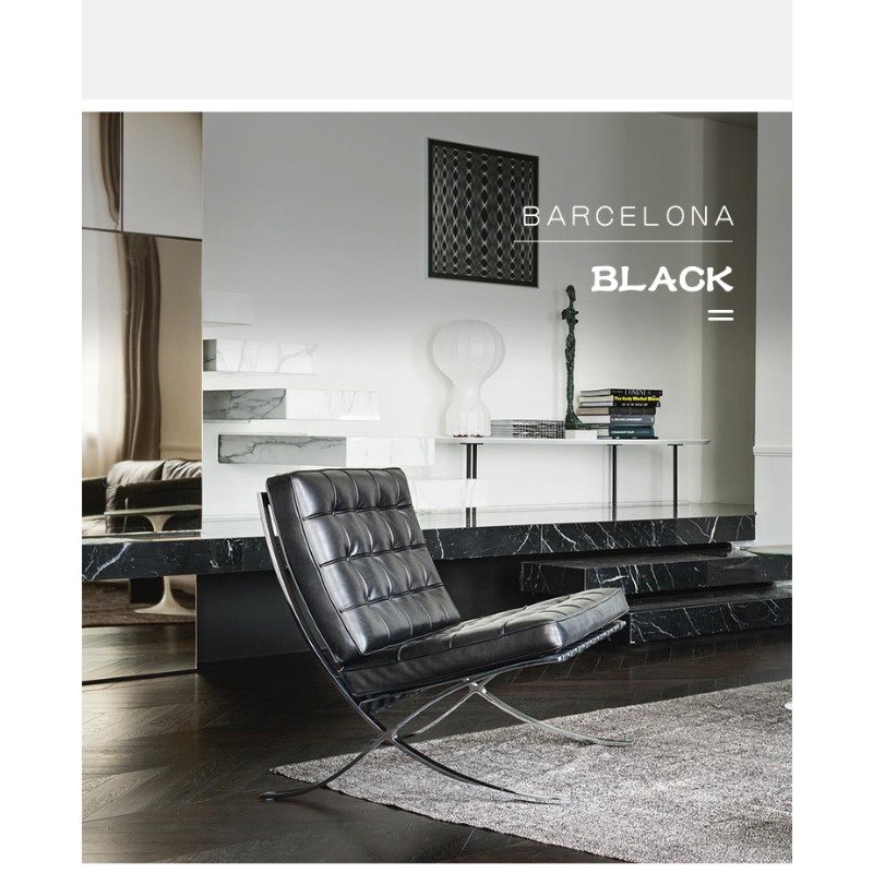 Home Barcelona Chair Leather L - огляд і ціна Home Barcelona