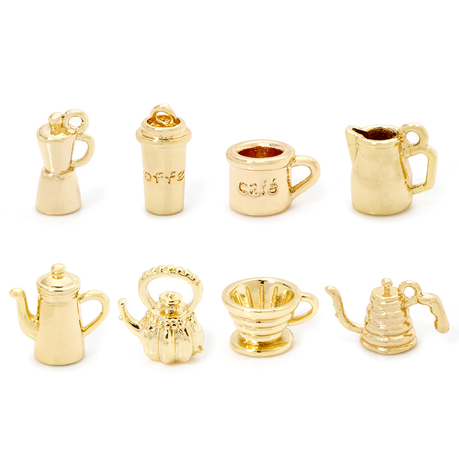 2/5 Piece Brass Charms 18k Gol - огляд і ціна Citrus Juicer Bar