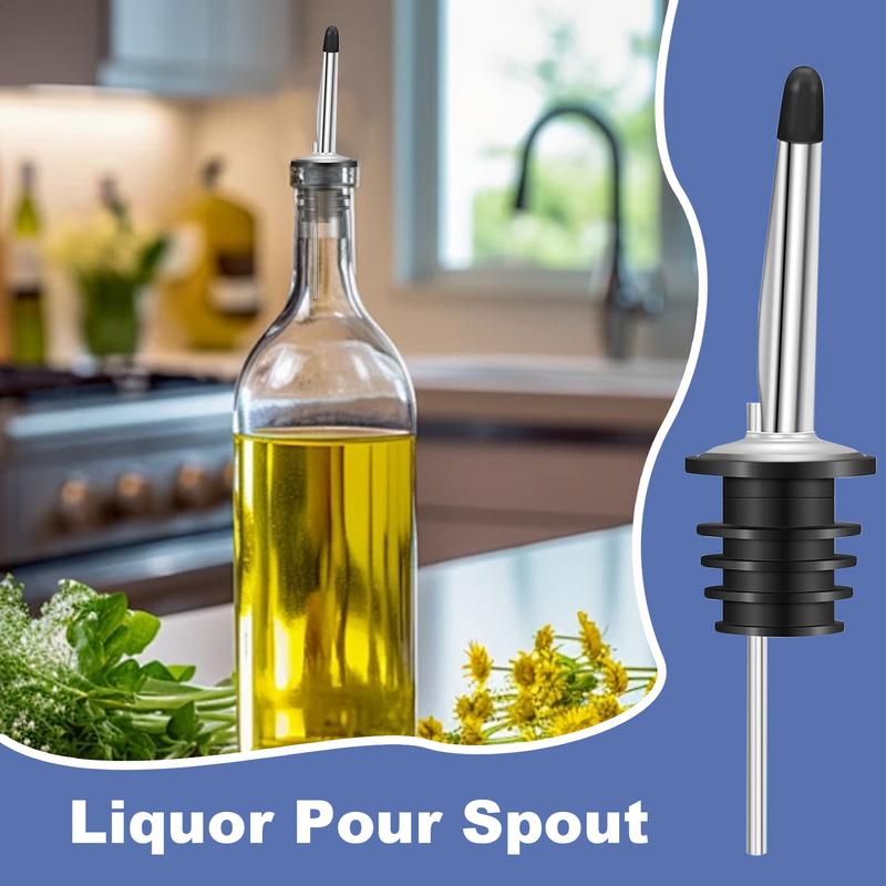 Speed Pourers With Caps Stainl - огляд і ціна Speed Pourer Cap