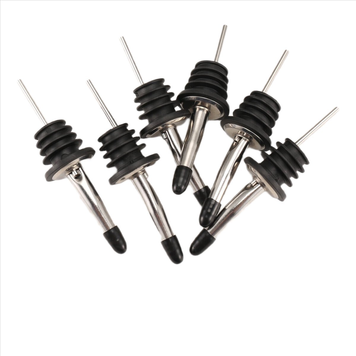 REST 6Pcs Stainless Steel Pour - огляд і ціна Speed Pourer Cap