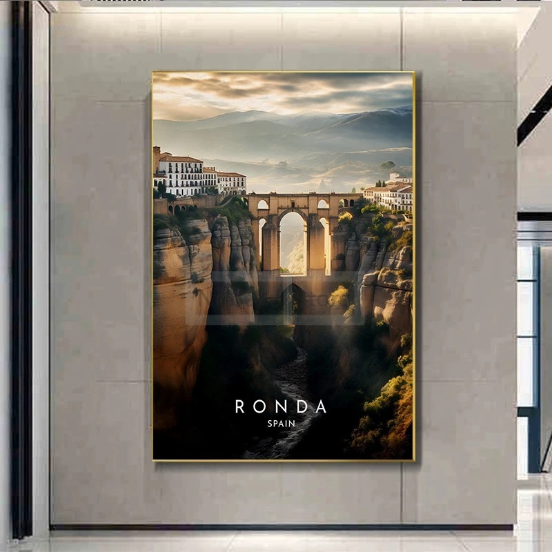 Spain Travel Poster Barcelona  - огляд і ціна Home Barcelona