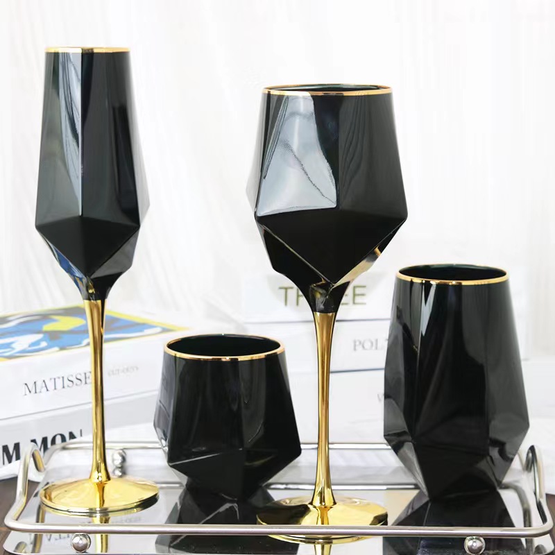 23 Ounces Black Blind Tasting  - огляд і ціна Highball Glass Set