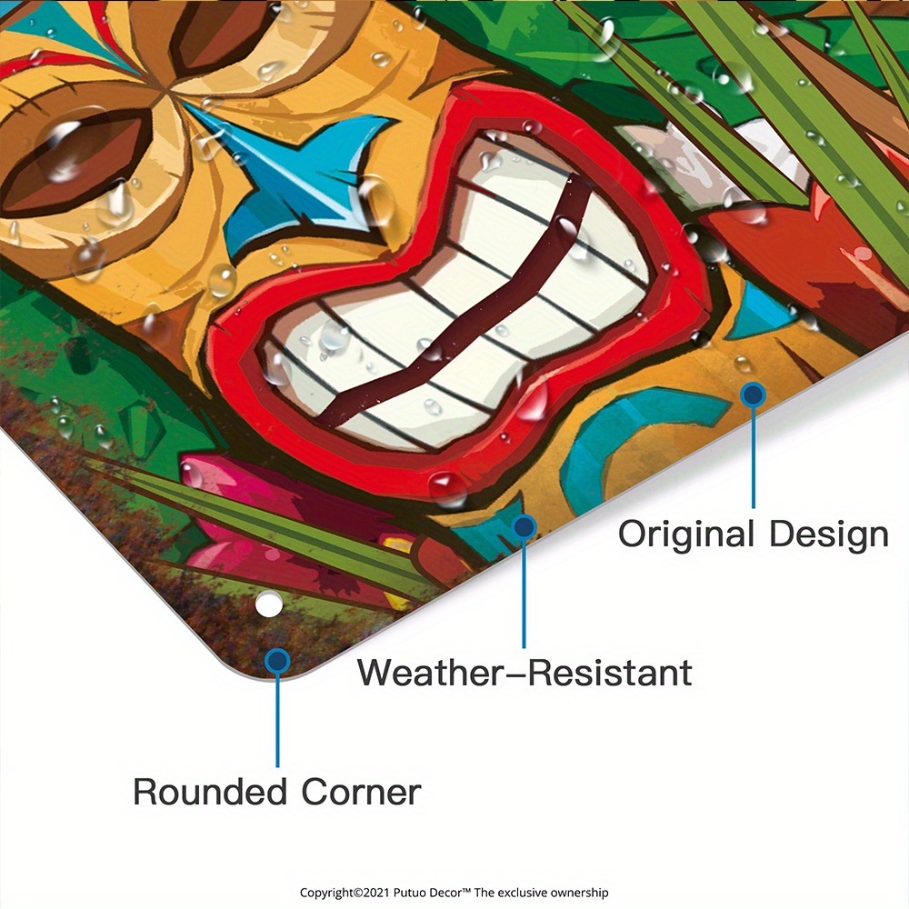 Custom  Decor Tiki Bar Sign, P - огляд і ціна Home Bar Cafe