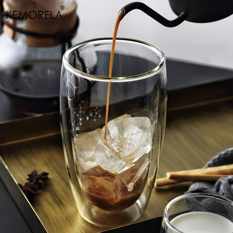 1PCS Heat-Resistant Double Wal - огляд і ціна Highball Glass Set