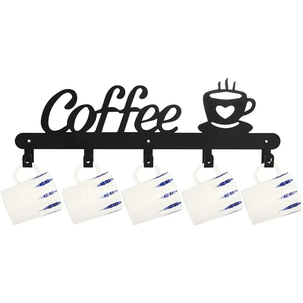 Coffee Metal Mug Holder Wall M - огляд і ціна Home Bar Word